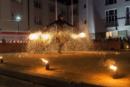 Światełko do nieba - fire show
